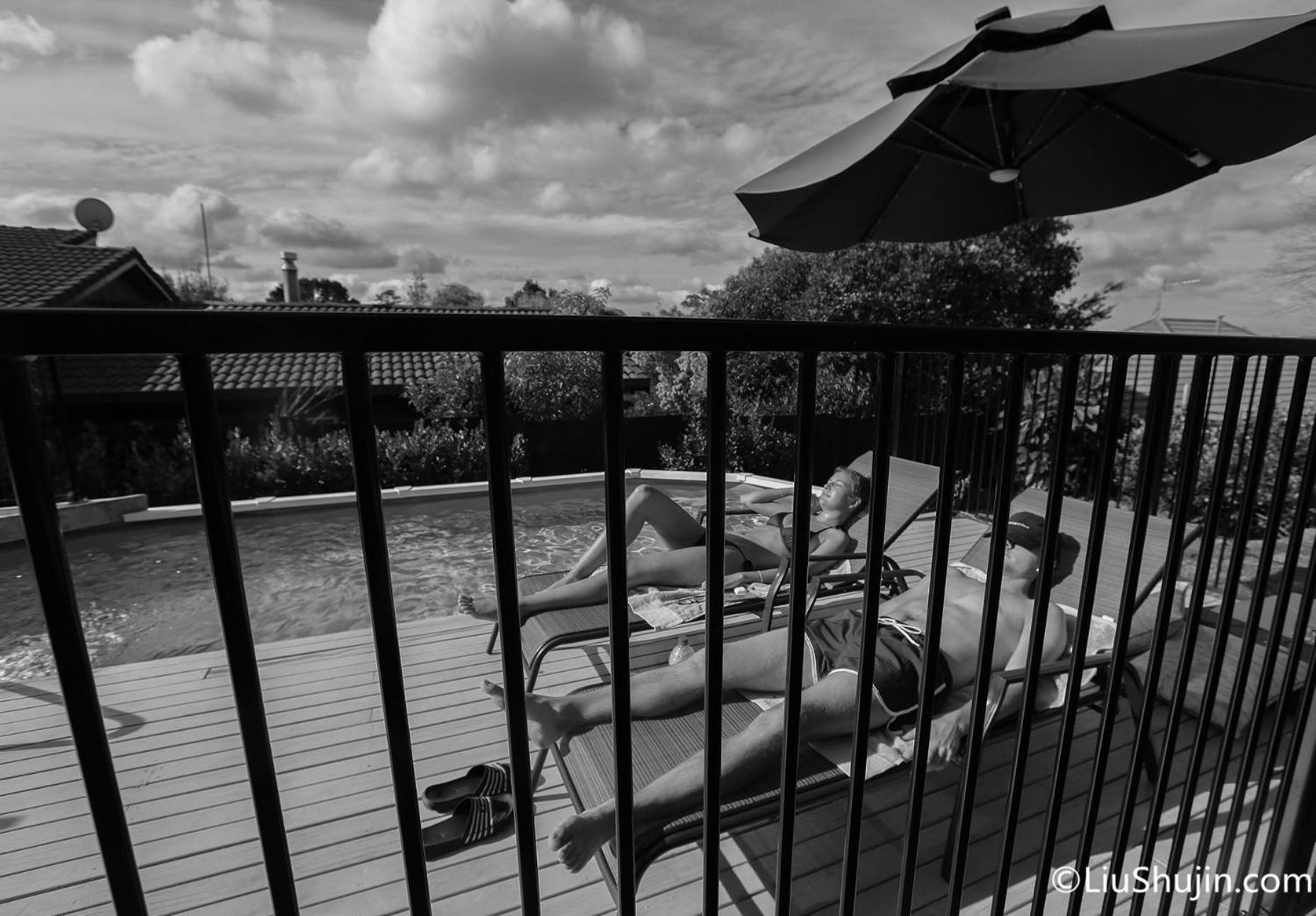 Swimming Pool Holiday Villa オークランド エクステリア 写真